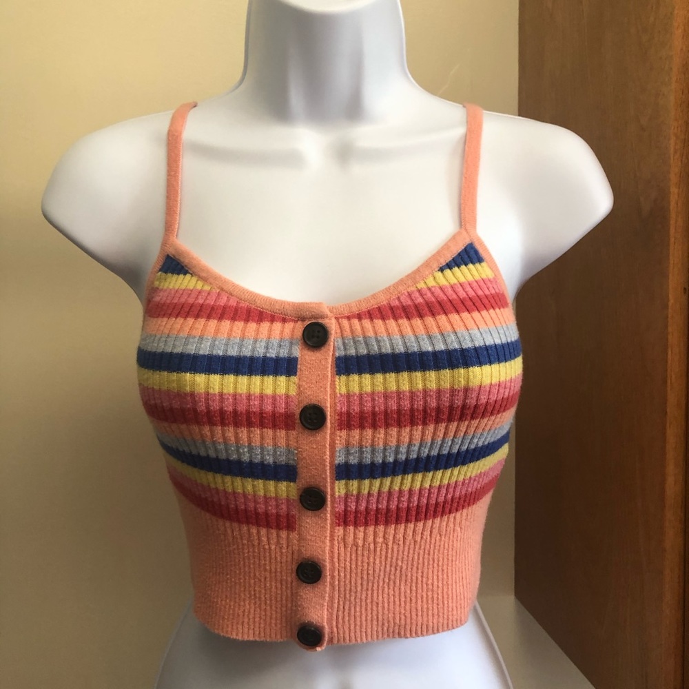 American Eagle cropped sweater top